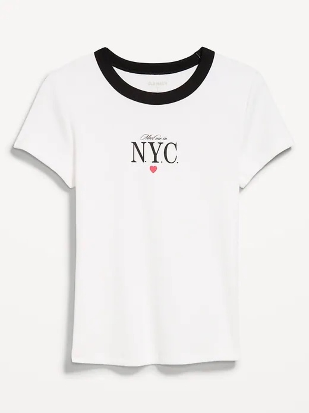 Old Navy NYC Graphic Ribbed Tee